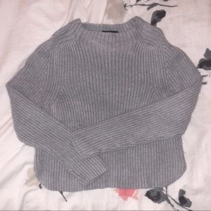 American Apparel Mock Neck Knit